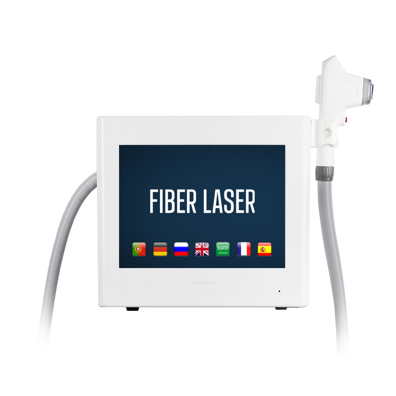 Máy laser sợi quang 808nm với công suất cao 1200W Điều trị nhanh như chớp để triệt lông