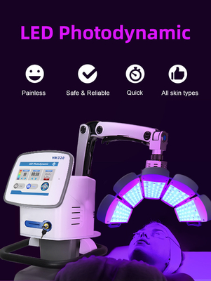 Liệu pháp ánh sáng LED PDT Máy PDT Liệu pháp ánh sáng đỏ Hồng ngoại để trẻ hóa da mụn