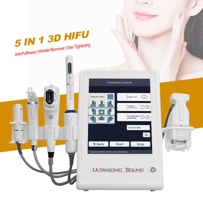 Máy RF kim siêu nhỏ 5 trong 1 HIFU để xóa nếp nhăn Nâng cơ mặt Giảm béo
