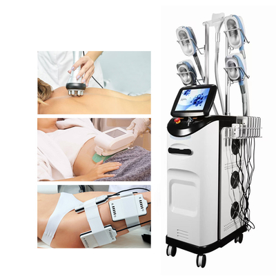 Máy Cryolipolysis 360 kết hợp với tay cầm RF để giảm mỡ mặt và cơ thể