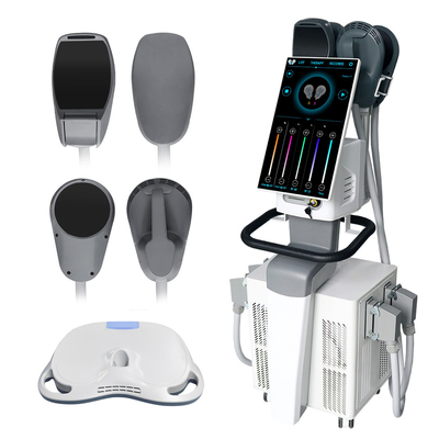 Máy EMSlim RF Máy kích thích cơ bắp EMS Thiết bị giảm béo cơ thể HIEMT 4 Tay cầm