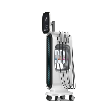Máy HydraFacial 8 đầu điều trị với dung dịch Ultimate Solution cho trẻ hóa không xâm lấn