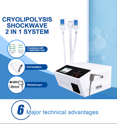 Cryolipolysis Fat Freezing Shockwave Combo Máy để giảm béo nhanh