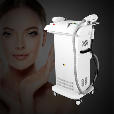 Máy làm đẹp đa chức năng tiên tiến để loại bỏ lông IPL YAG Laser RF