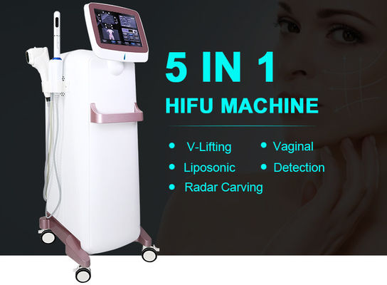 Máy làm đẹp 9D HIFU để loại bỏ nếp nhăn âm đạo Hifu Vmax Liposonic
