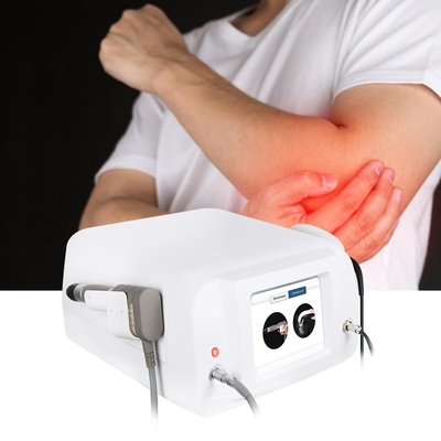 Siêu âm Eswt Thiết bị trị liệu bằng sóng xung kích Y tế để giảm đau vật lý trị liệu