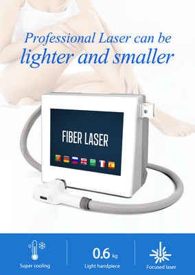 Máy Laser tẩy lông 25kg Kích thước điểm 12 * 12 mm Làm mát bằng Sapphire